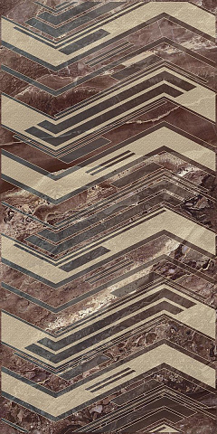 Декор для настенной плитки AZORI Atlas Dark 31,5*63 см 588872001