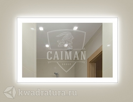 Зеркало CAIMAN Erica LED 90*70 см (холодная подсветка, сенсор на касание)