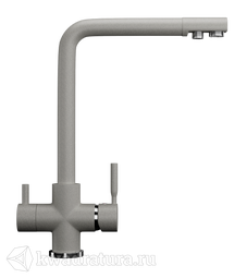 Cмеситель для кухни ULGRAN с подключением к фильтру с питьевой водой U-016 серый №310