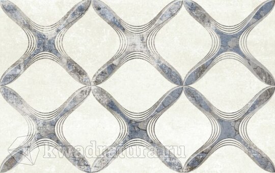 Декор для настенной плитки Gracia Ceramica Персиан серый 2 25*40 см 10301002094