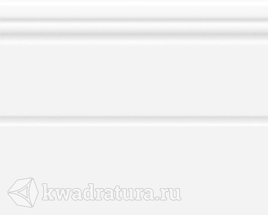 Плинтус для настенной плитки Gracia Ceramica Флора бел 01 20*25 см 10300000211