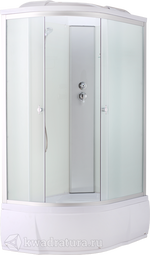 Душевая кабина AquaCubic 3106D R fabric white 120*80 см