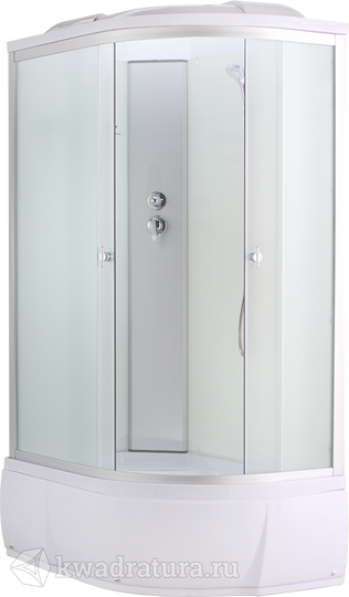 Душевая кабина AquaCubic 3106D L fabric white 120*80 см