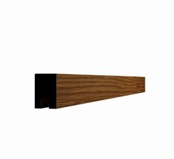 Брусок-пазл Paolo Arte Kr404B-7 ЗАВЕРШАЮЩИЙ Орех 30*20*2900 мм