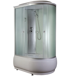 Душевая кабина AQUAPULSE 4006 D L fabric white 120*80 см