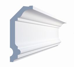 Карниз потолочный Paolo Arte Kr344K 115*50*2000 мм