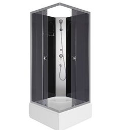 Душевая кабина Niagara Eco E90/26Q/TN/BK 90х90х195 см