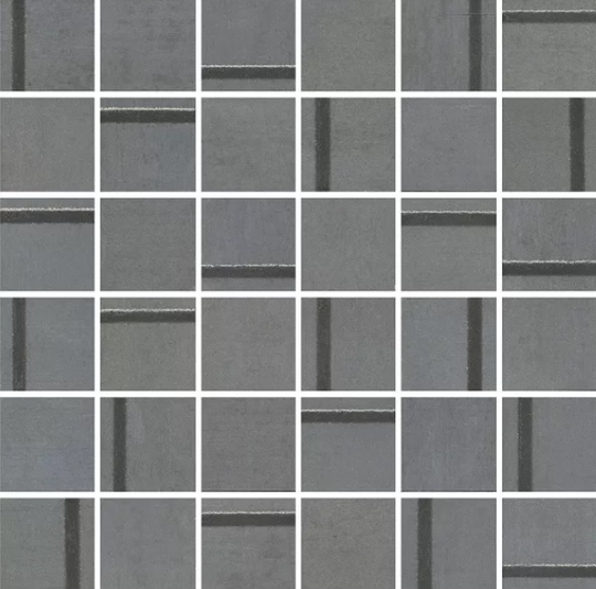 Декор Kerama Marazzi Гварди 1 мозаичный синий матовый 30*30 см из 36 частей 4.8*4.8 см MM13131