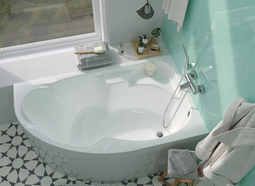 Акриловая ванна 1Marka DIANA 160x100 см R 01ди1610п