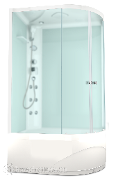 Душевая кабина DOMANI-Spa Delight Slim 128 high R 120*80 см DS01DS128RHWM10