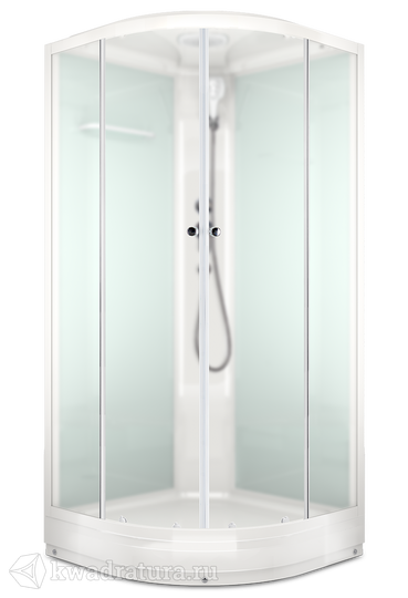 Душевая кабина DOMANI-Spa Delight Slim 110 DS01DS110LWM00 100*100 см