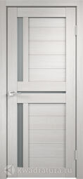 Межкомнатная дверь Velldoris (Веллдорис) Duplex 3 дуб белый, стекло мателюкс