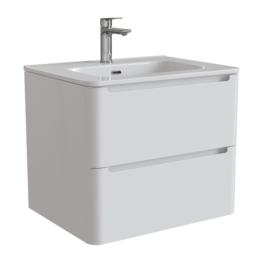 Тумба с умывальником, подвесная, 60 см, белая, Edifice, IDDIS, EDI60W0i95K