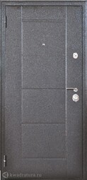 Дверь входная металлическая Форпост Квадро-2 Беленый дуб