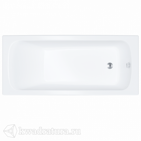 Акриловая ванна 1ACReal Gamma 120*70 см Щ0000028714