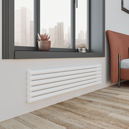 Горизонтальный радиатор WABEH Гера H 6 секций, высота 634 мм, ширина 1000 мм