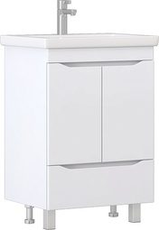 Тумба напольная Vigo Grani 60 с одним ящиком и умывальником Como 60