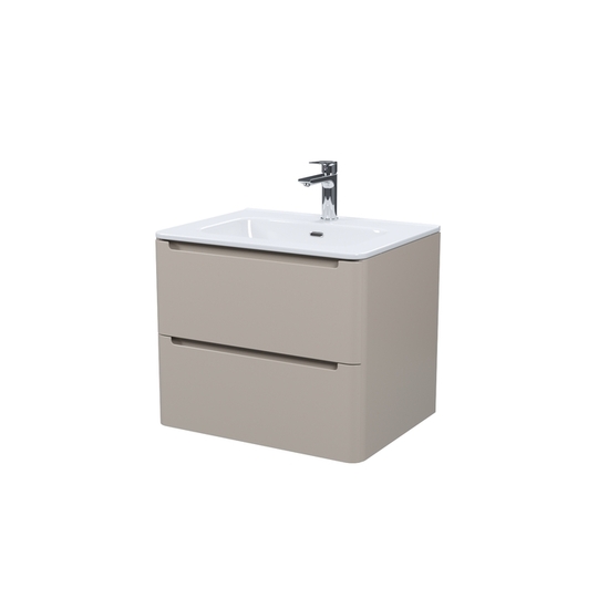 Тумба подвесная Iddis Edifice 60 см капучино с умывальником EDI60C0i95K