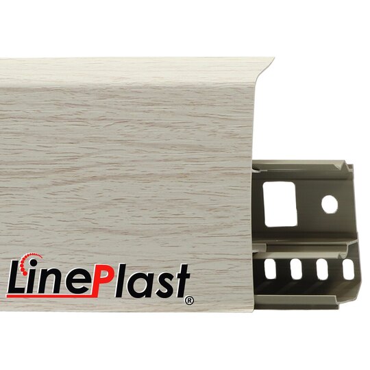 Плинтус Line Plast 85 мм Гуатамбу светлый LS023