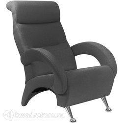 Кресло для отдыха МекКо Неаполь Модель 7 (Ткань Темно-серый Verona Antrazite Grey)