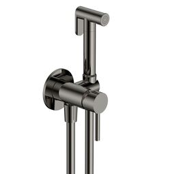 Гигиенический комплект AQUAME Siena AQM6217GM металл