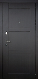 Дверь входная металлическая Дверной Континент Тепломакс Венге - Белёный дуб