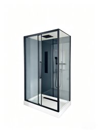 Душевая кабина ODA B8806 прозрачное стекло н/п 120*80*210 см крыша стекло