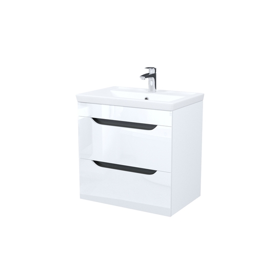 Тумба подвесная Iddis Ray 70 см белая с умывальником RAY70W0i95K