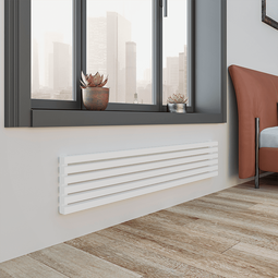 Горизонтальный радиатор WABEH Родченко H 6 секций, высота 340 мм, ширина 1000 мм