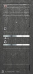 Дверь входная металлическая Центурион С-109 Серый камень/софт грей