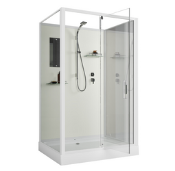 Душевая кабина Niagara Standart ST100/80/15Q/BK 100х80х200 см