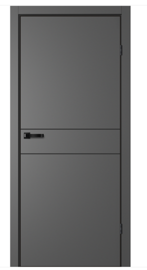 Дверь межкомнатная Сибирь Профиль Trinity TR-03 GVI Графит